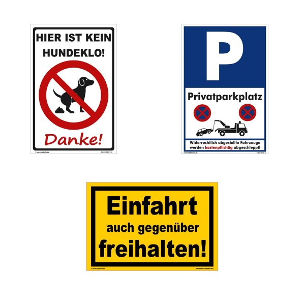 Warn- und Hinweisschild WH 12 Privatgrundstück Warn- und Hinweisschild WH 12 Privatgrundstück