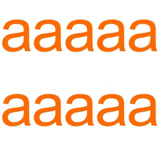 10 wetterfeste Klebebuchstaben – selbstklebend für Außen & Innen: „a“ (10 cm, orange)