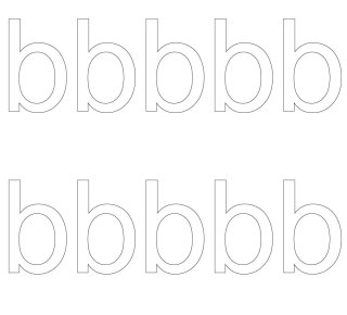10 wetterfeste Klebebuchstaben – selbstklebend für Außen & Innen: „b“ (7 cm, weiß)