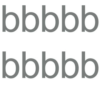 10 wetterfeste Klebebuchstaben – selbstklebend für Außen & Innen: „b“ (8 cm, grau)