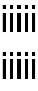 10 wetterfeste Klebebuchstaben – selbstklebend für Außen & Innen: „i“ (1 cm, schwarz)