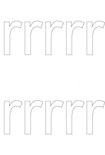 10 wetterfeste Klebebuchstaben – selbstklebend für Außen & Innen: „r“ (2 cm, weiß)