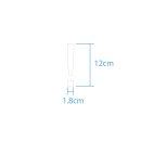 Sonderzeichen selbstklebend (10 Stück) – für Innen- & Außeneinsatz: „!“ (12cm hoch, in weiß)