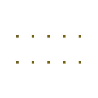 Sonderzeichen selbstklebend (10 Stück) – für Innen- & Außeneinsatz: „.“ (1cm hoch, in rosa)