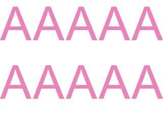 10 wetterfeste Klebebuchstaben groß – selbstklebend für Außen & Innen: „A“ (1 cm, rosa)