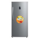 Krank mit Fieberthermometer Aufkleber – Witzige Deko für Innen & Außen (20 x 20 cm)