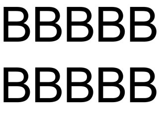 10 wetterfeste Klebebuchstaben groß – selbstklebend für Außen & Innen: „B“ (12 cm, schwarz)