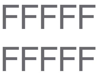 10 wetterfeste Klebebuchstaben groß – selbstklebend für Außen & Innen: „F“ (3 cm, silber)