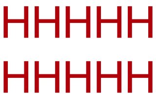 10 wetterfeste Klebebuchstaben groß – selbstklebend für Außen & Innen: „H“ (10 cm, rot)