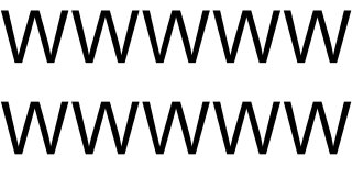 10 wetterfeste Klebebuchstaben groß – selbstklebend für Außen & Innen: „W“ (7 cm, schwarz)