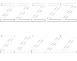 10 wetterfeste Klebebuchstaben groß – selbstklebend für Außen & Innen: „Z“ (15 cm, weiß)