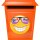 Lächelnde Aufkleber mit lila Sonnenbrille – Smile Autoaufkleber für Wohnwagen und mehr! Sticker mit Stil bestellen 10 x 10 cm