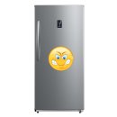 Sauer Gerunzelte Stirn Aufkleber – Wetterfester Sticker von Kleberio