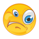 Skeptisch mit einem Auge guckend – Wetterfester...