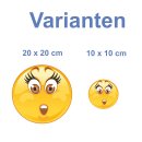 Erschrocken mit Aufgerissenen Augen – Wetterfester...