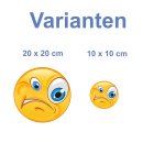 Empört-Sauer Aufkleber – wetterfester Sticker...