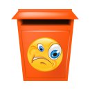 Empört-Sauer Aufkleber – wetterfester Sticker mit Ausdruck