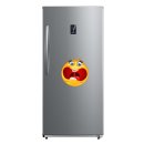 Schreien mit aufgerissenem Mund – Wetterfester Smile Aufkleber (20 x 20 cm)