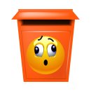 Überrascht mit verdrehten Augen – Smile Aufkleber für jede Oberfläche