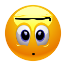 Erstaunter Gesichtsausdruck Aufkleber – Wetterfest und Vielseitig (10 x 10 cm)