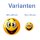 Smile Aufkleber – Lachen und Schielen, wetterfest & langlebig