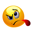 Gemein Zunge Rausstrecken Aufkleber – Wetterfester...