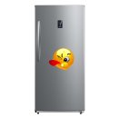 Zwinkernder Smiley-Aufkleber mit herausgestreckter Zunge – wetterfest (10 x 10 cm)