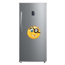 Smile Aufkleber mit Augenklappe Pirat – wetterfest & langlebig (20 x 20 cm)