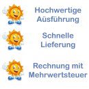 Deutschland Flagge & Fußball Aufkleber Set – wetterfestes Sticker-Set für Auto