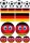 Deutschland Flagge & Fußball Aufkleber Set – wetterfestes Sticker-Set für Auto