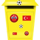 Türkei Flagge Sticker Set – Fußball...