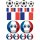 Frankreich Flagge & Fußball Aufkleberset – wetterfeste Sticker für Auto & mehr