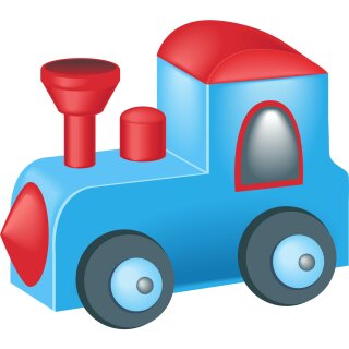 Aufkleber Auto Lokomotive Eisenbahn Sticker Heckscheibenaufkleber selbstklebend Autoaufkleber Sticker für Kinder Dekoration Set Car Wohnwagen wetterfest
