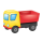 Kinder LKW Aufkleber – bunter Lastwagen-Sticker für Spielzeug & Co. (10  x 15 cm)
