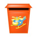 Helikopter Aufkleber für Kinder – bunter Hubschrauber Sticker von Kleberio (10  x 12 cm)