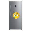 Weinend mit großen Augen – Smile Aufkleber für jede Oberfläche (20 x 20 cm)