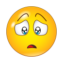 Trauriger Aufkleber mit Tränen – Wetterfest und Vielseitig