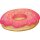 Aufkleber Donut rosa mit Streuse Sticker Autoaufkleber Motorradhelm Dekoration Wohnwagen Heckscheibenaufkleber Car Set wetterfest