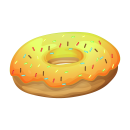 Kuchen Aufkleber Donut – wetterfester Comic-Sticker...