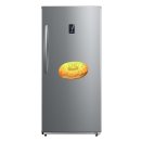 Kuchen Aufkleber Donut – wetterfester Comic-Sticker mit gelber Glasur