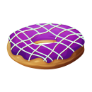 Donut Kuchen Aufkleber – wetterfester Comic-Sticker...