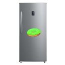 Kuchen Aufkleber Donut – wetterfester Comic-Sticker mit grüner Glasur (9 x 15 cm)