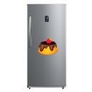 Kuchen Aufkleber – Pudding mit Schoko & Erdbeere, wetterfest, Comic-Stil