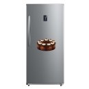 Kuchen Aufkleber – Schoko-Kirsch-Torte im Comic-Stil, wetterfest & UV-beständig