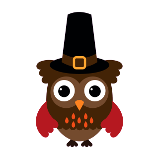 Fun Aufkleber – Lustige Eule mit Zylinder als wetterfester Sticker