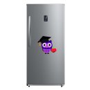 Lila Eule Absolvent Aufkleber – witziger Fun Sticker für Auto & Co.