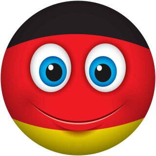 Aufkleber Germany Deutschland Fahne Flagge wetterfest Autoaufkleber Wohnmobil für Helm