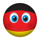 Deutschland Smile Aufkleber – wetterfest und...