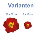 Rot-Gelbe Primel Aufkleber – Wetterfester...
