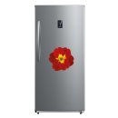 Rot-Gelbe Primel Aufkleber – Wetterfester Blüten-Sticker für Fenster & Auto